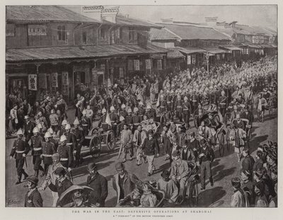 La guerre en Orient, opérations défensives à Shanghai - Robert Barnes